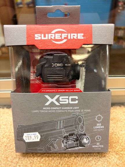 SureFire XSC Micro-Compact Handgun Light (Fits Springfield Armory Hellcat) XSC-HELLCAT image