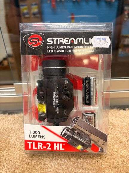 SureFire High Lumen Mounted Tactical LED Flashlight, Red Sight TLR-2 HL image