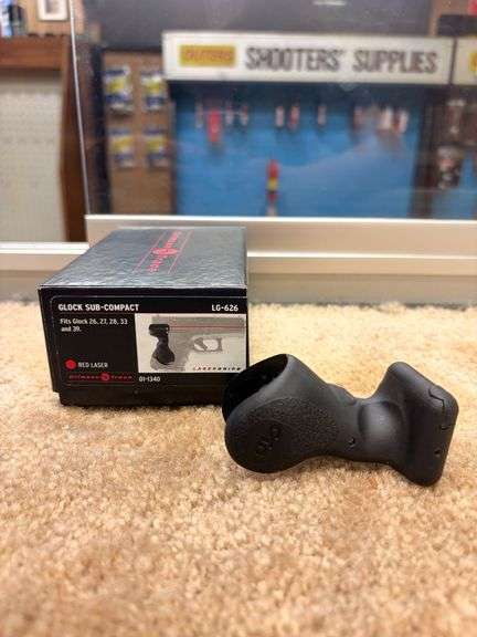 Crimson Trace LaserGrip Glock Sub-Compact (Glock 26, 27, 28, 33, 39), Red Sight LG-626, image