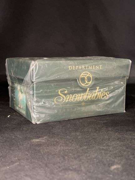 NIB Dept. 56 Snowbabies Starlight Games Collection “First To The Finish” bisque porcelain figurine….box is sealed image