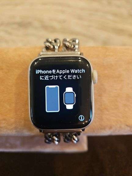 Series 4 Apple Watch that has been fully wiped clean w/charger cable... image