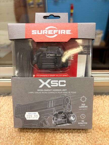 SureFire XSC Micro-Compact Handgun Light (Fits Springfield Armory Hellcat) XSC-HELLCAT image