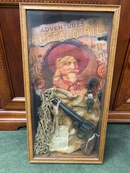 8/100 Limited Edition “Buffalo Bill” Shadow Box with Certificate of Authenticity image