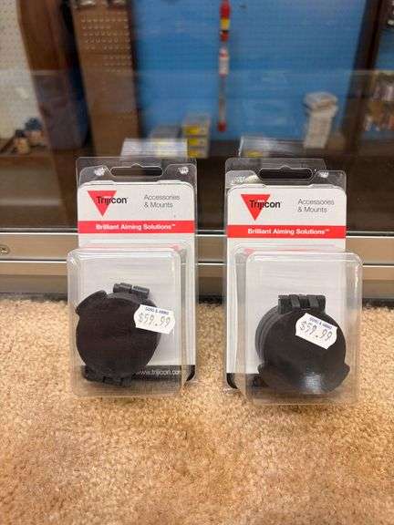 Two Trijicon MRO Tenebraex Objective Flip Cap AC31016 image