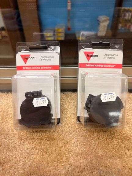 Two Trijicon MRO Tenebraex ARD with Objective Flip Cap AC31017 image