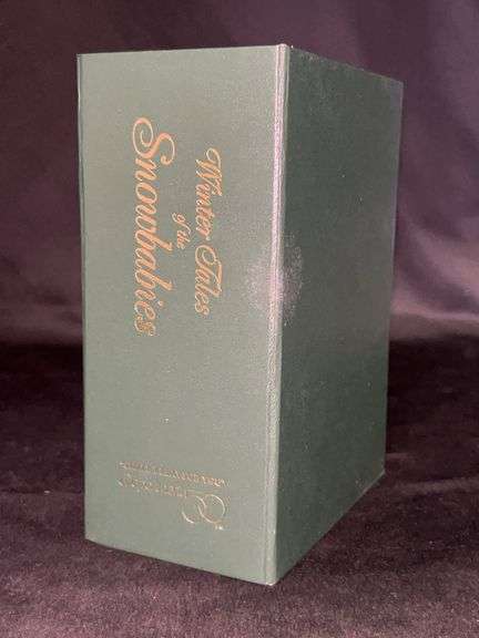 NIB Dept. 56 Retired Winter Tales of the Snowbabies “Shall I Play For You” bisque porcelain figurine image