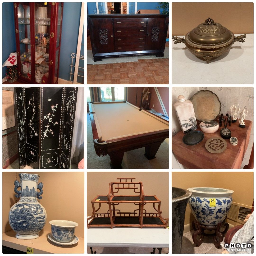 Asian Themed Furniture and Decor, Pool Table, Housewares, Christmas and Yard Decor, & MUCH MORE featured photo