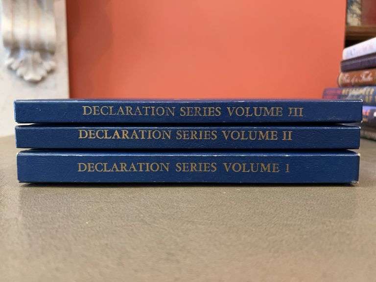 3-volume set of Declaration Series - Declaration Signers Art Medals image