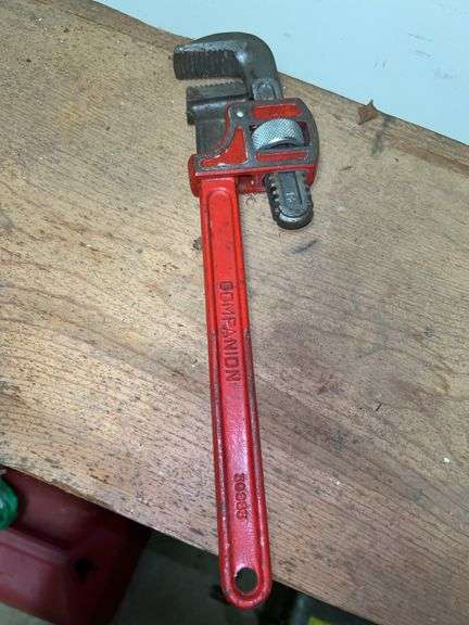vintage 14” Companion plumbers pipe wrench image