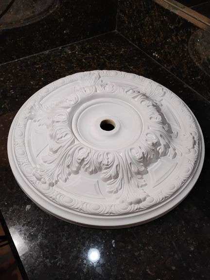 Granada Ceiling Medallion 19" O D x 1 1/2"P, foam. image