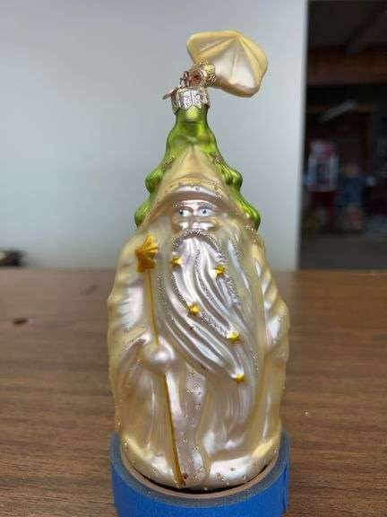 Department 56 Limited Edition Snowbabies European Ornament Hand Numbered Jack Frost Santa ornament….358/7500…..no box image