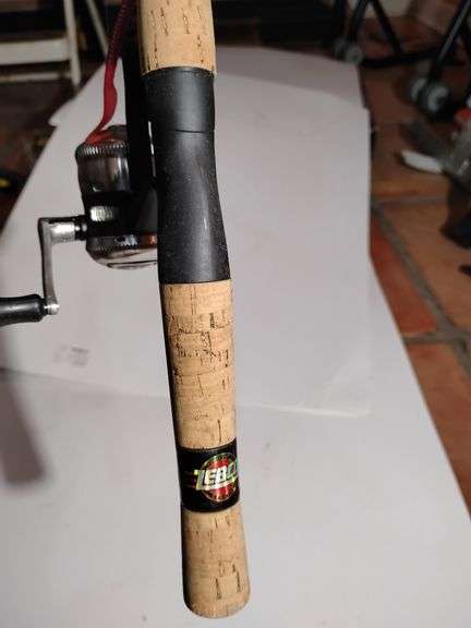 Zebco rod & reel. Used image