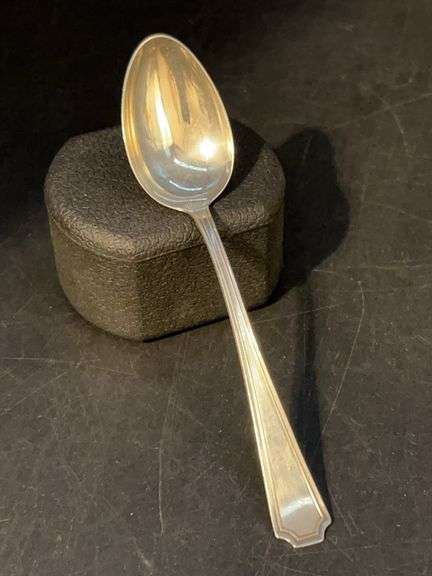 Durgin Fairfax Sterling Silver Soup Spoon…..19 grams image