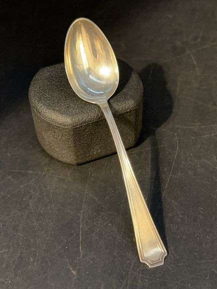 Durgin Fairfax Sterling Silver Soup Spoon…..19 grams image