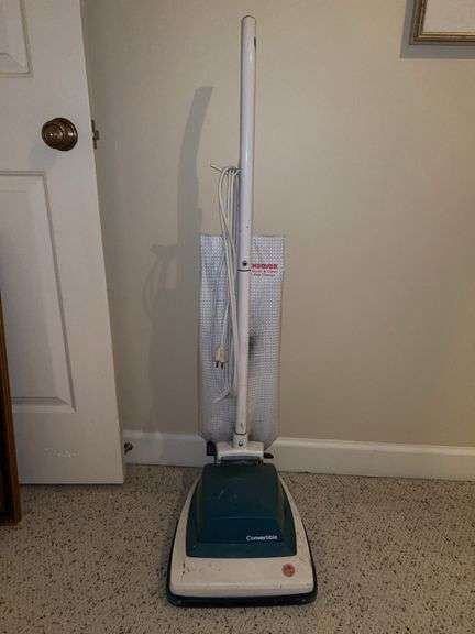 Vintage Hoover Convertible Upright Vacuum…..working condition image