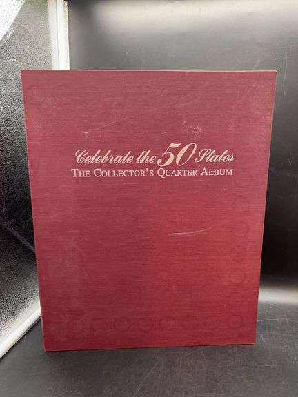 Celebrate the 50 States - The Collector’s Quarter Album…..missing Alaska….seller indicates all are “P” mint marked image