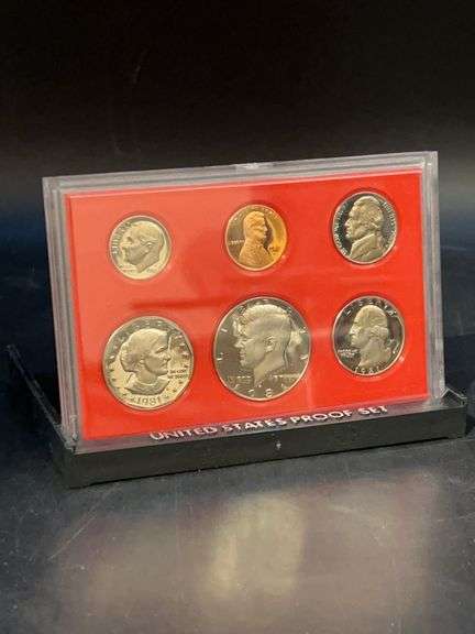 1981 United States Proof Set in original box image