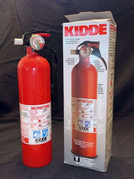 KIDDE Dry Chemical Fire Extinguisher (MU-017179)…..Fire Away 10, Model FA 10G, item 466141 image