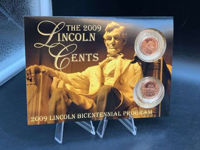 2009 The Lincoln Cent - Issue 4…..both Philadelphia and Denver Mint in original packaging image