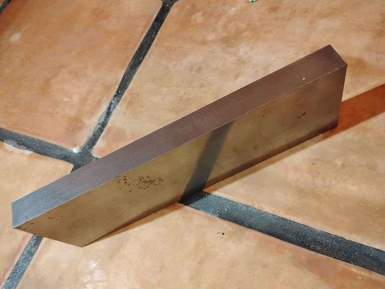 Precision Steel Bar 12" x 4" x 1" image