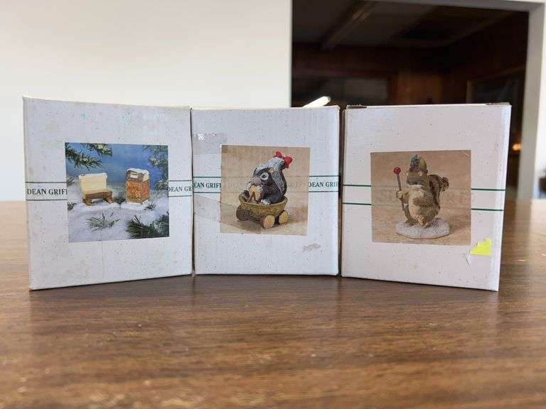 (3) Charming Tails by Dean Griff (1 is Silvestri)…..all in original packaging and boxes so pics are limited image