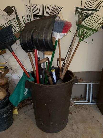 Assortment of lawn & garden tools image