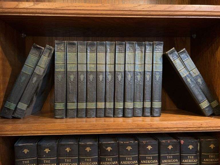 15-volume set of Compton’s Pictured Encyclopedia image