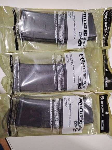 3 - Magpul, PMAG 30 AR/M4, 5.56 x 45 NATO, .223 Remington, AR15, M16, M4, new, unopened image