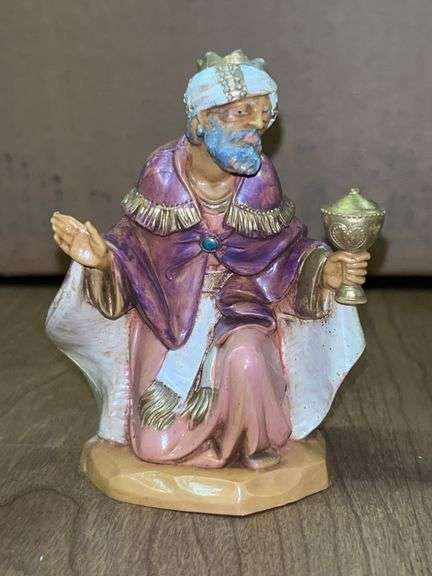 NIB Fontanini Heirloom Nativity Accessory 5" Gaspar figurine image