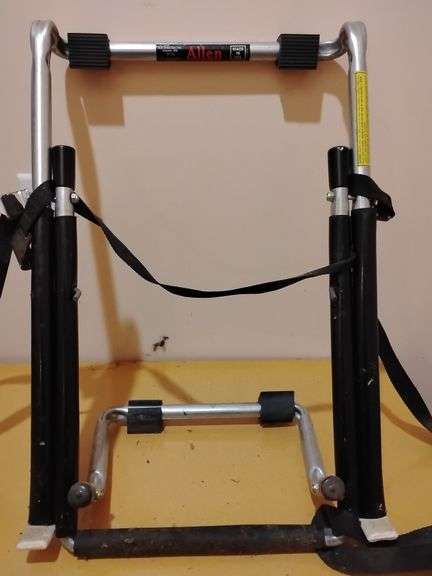 Allen trunk mount bike rack. Used image