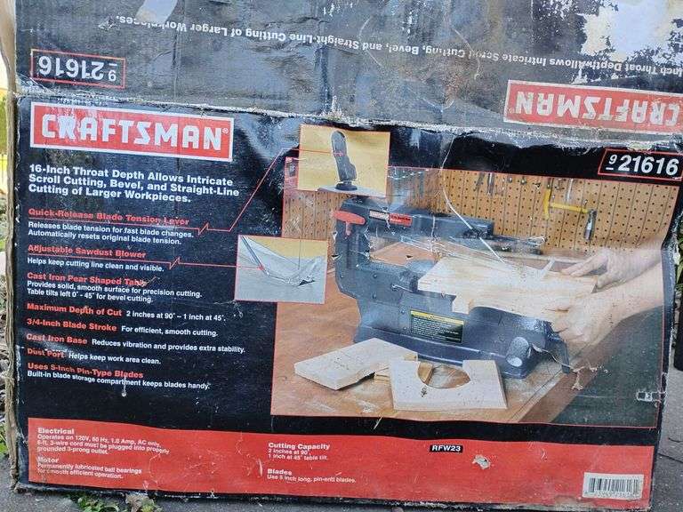 Craftsman 16" Scroll Saw new in box image