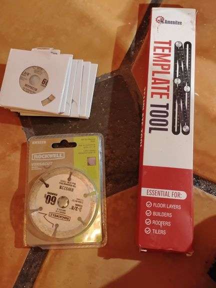 Tile Diamond Discs & Template Tool image