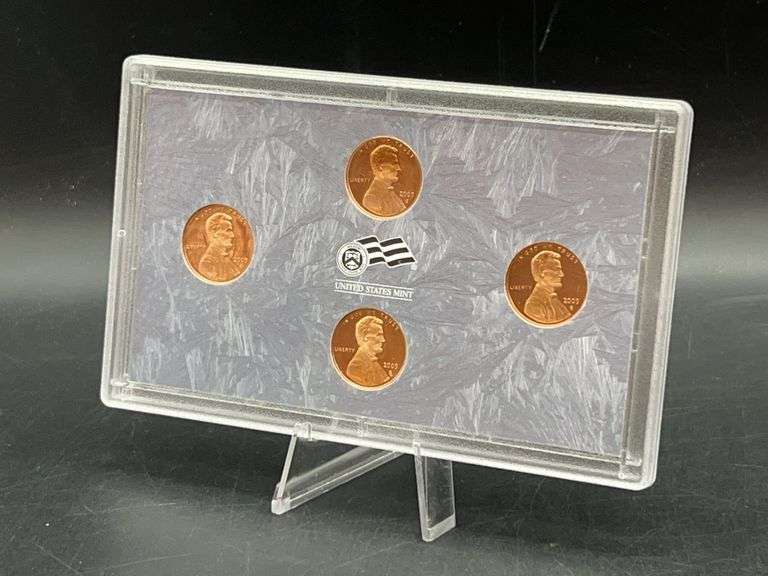 2009 US Mint Lincoln Bicentennial One Cent Proof Sets with COA and in original box image