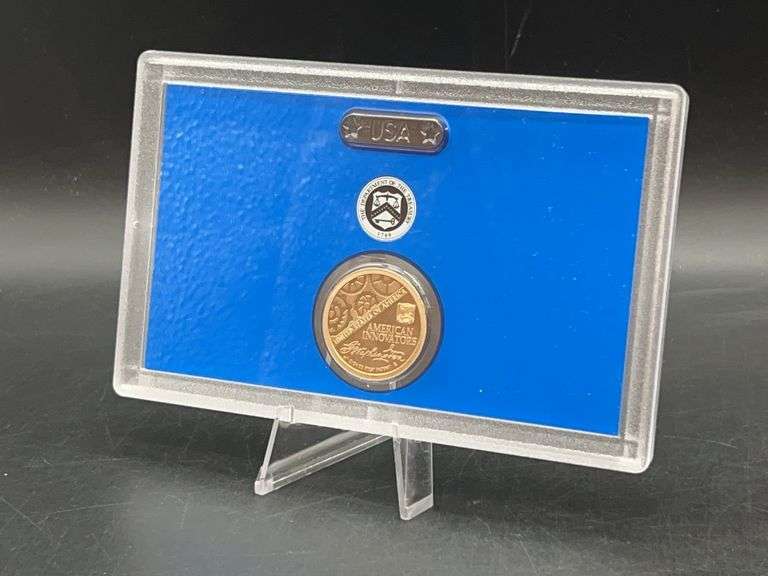 2018 US Mint American Innovation $1 Proof Coin with COA and in original box image