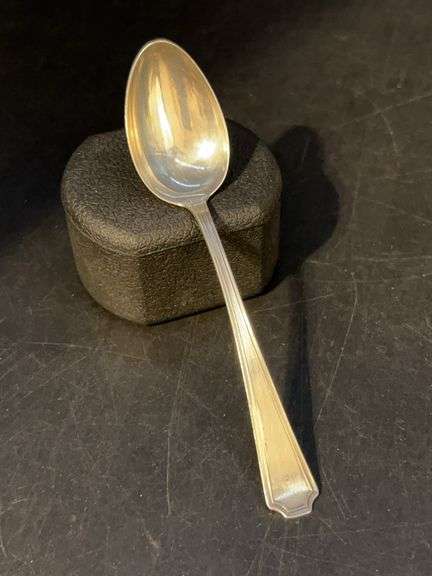 Durgin Fairfax Sterling Silver Soup Spoon…..19 grams image