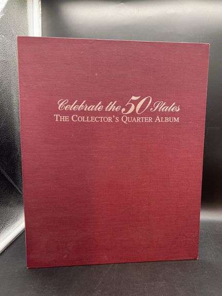 Celebrate the 50 States - The Collector’s Quarter Album…..complete…..seller indicates all are “D” mint marked image