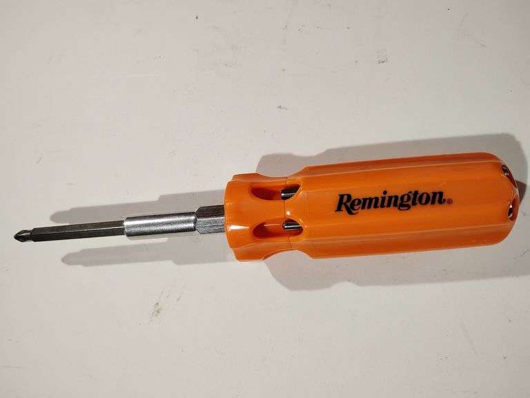 Remington Express Bit Gun Tool, large grip, multi bit screwdriver, S2 steel drive shaft image