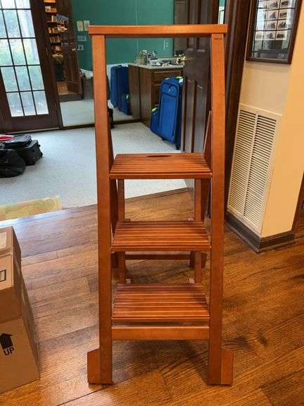 Nice looking and well built library ladder image