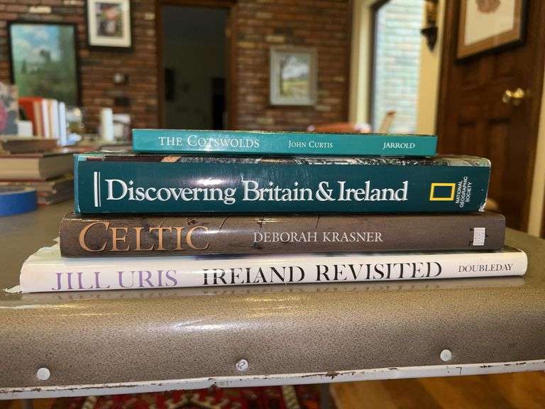 (4) nice hardback books regarding Britain and Ireland image