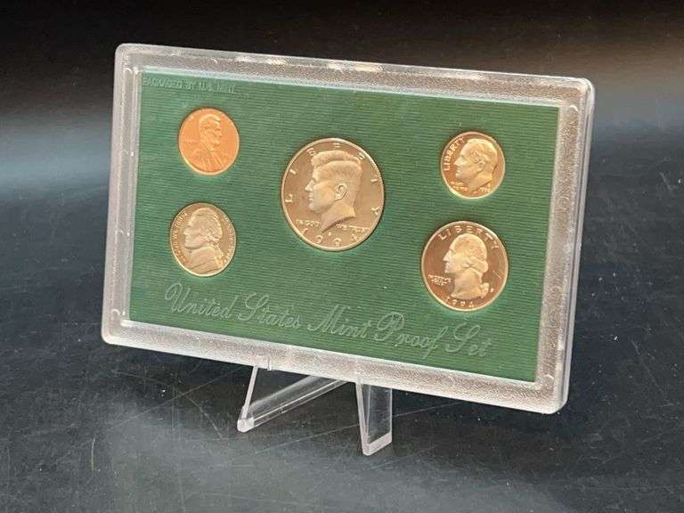 1994 United States Proof Set in original box with spec sheet and COA image