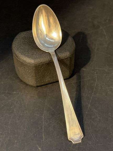 Durgin Fairfax Sterling Silver Soup Spoon…..19 grams image