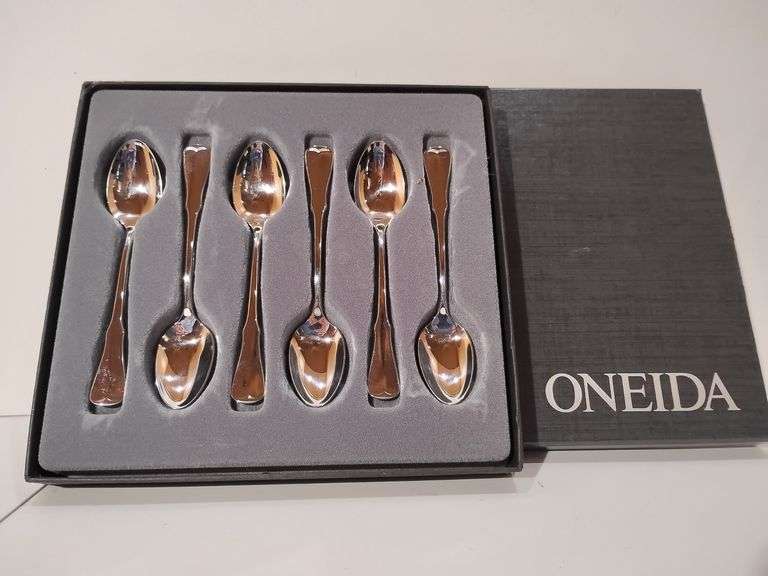 ONEIDA 6 A.D. Coffee Spoons image