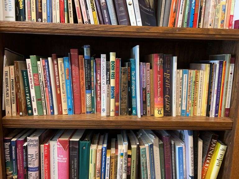 Shelf of books…..religious, marriage and more image