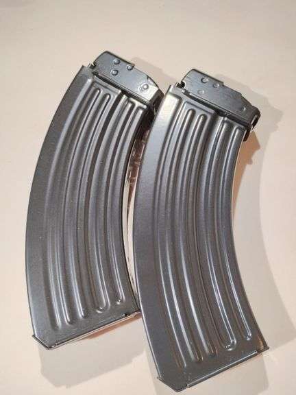 2 - VZ 58 7.62 x 39 30 Round Black Aluminum Magazine (Empty) image