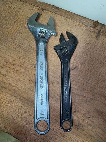 Craftsman 10” crescent wrench and PROTO 8” crescent wrench image