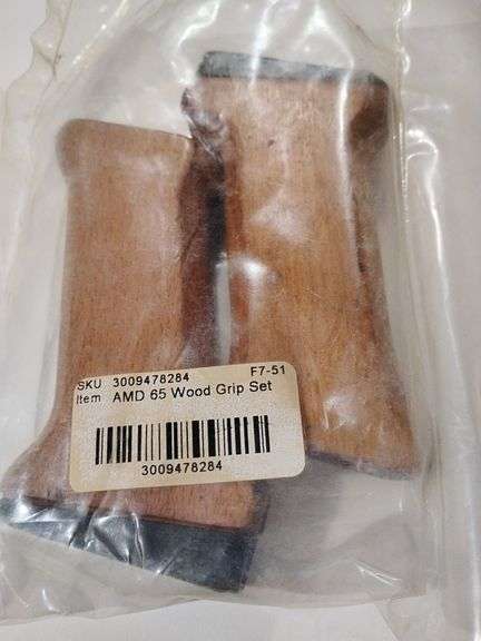 AMD 65 Wood Grip Set, ordered from ak-builder.com, new in pkg image
