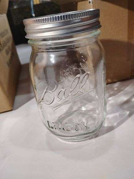12 - 12 oz. Mason Jars image