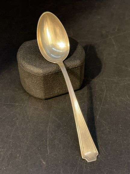 Durgin Fairfax Sterling Silver Soup Spoon…..19 grams image