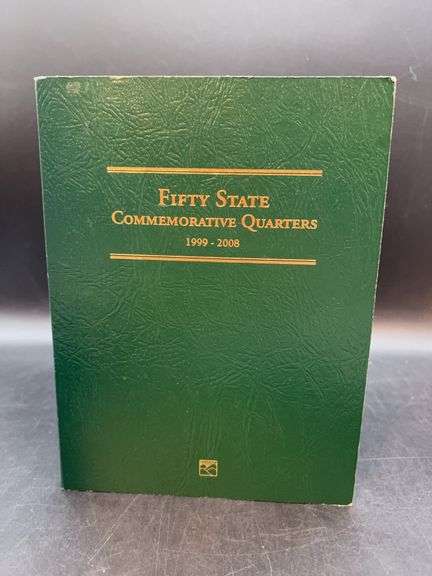 Fifty State Commemorative Quarters Book (1999-2008)…..missing Hawaii image