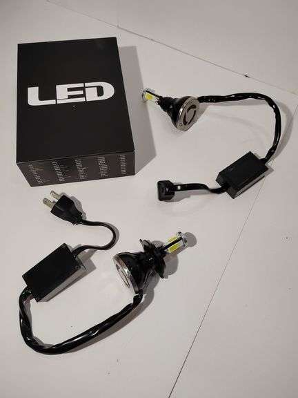 Bike LED Lights H4 (high/low), White, 45W image
